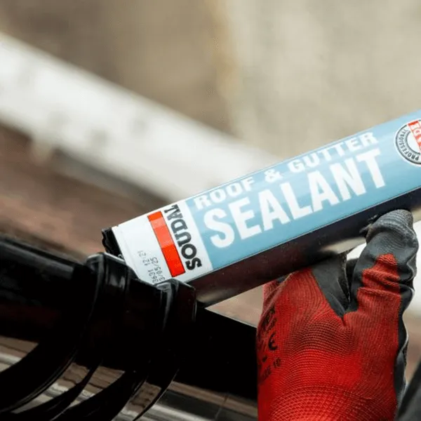 How to Repair a Leaking Gutter Joint